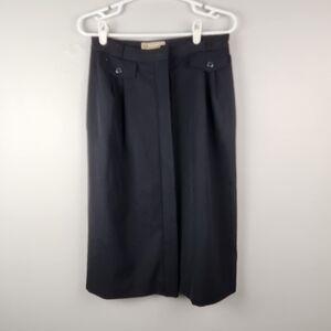 Vintage 70s Gucci Black Skirt Size 46